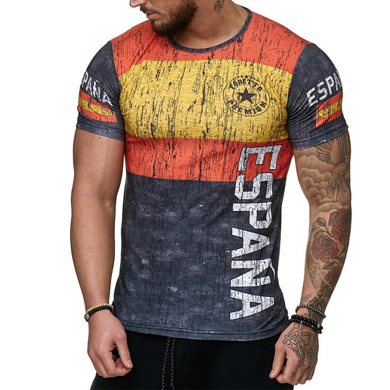 Street Fashion In Spain - Portugal espagne suède graphique T-shirt vêtements