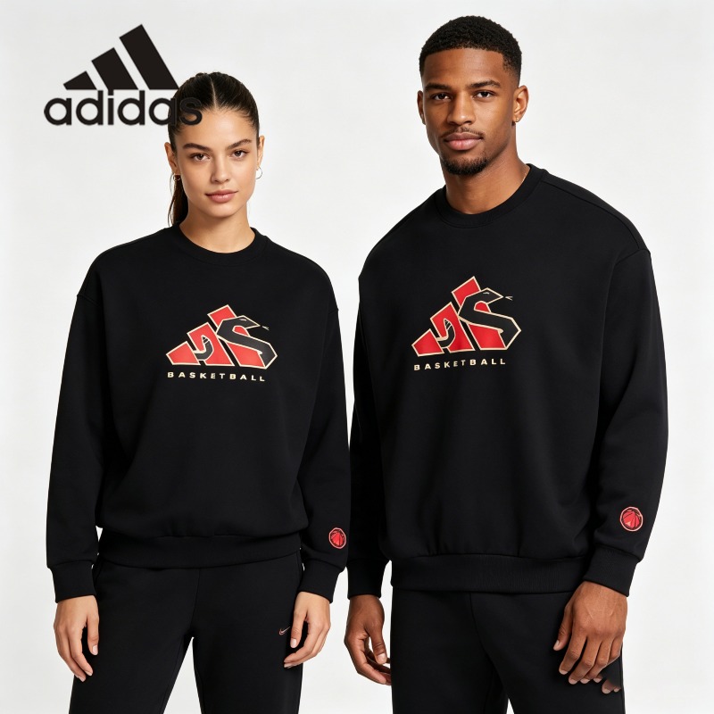 Street Fashion Adidas - Sweat-shirt court Adidas à col ras