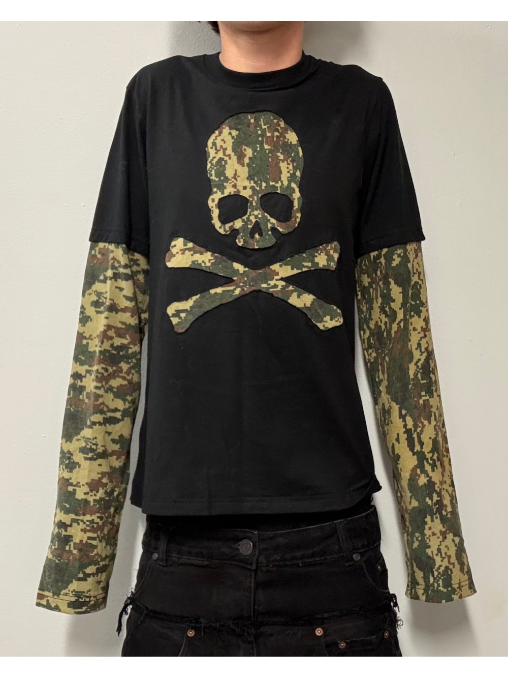 Street Fashion Trends - 2026 nouveau camouflage rétro américain squelette