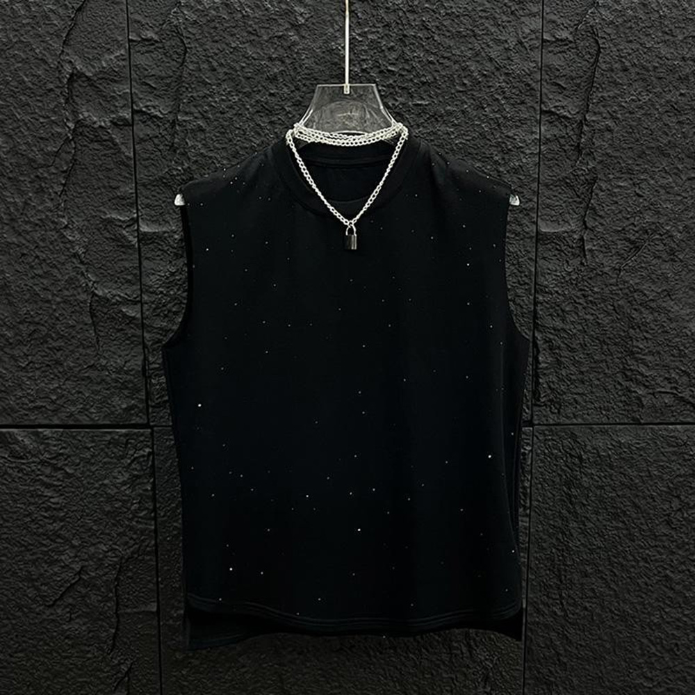 Street Fashion Trend 2025 - 2025 été nouveaux hommes couleur unie