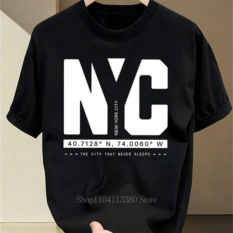 Street Fashion Nyc - T-shirts à imprimé graphique Nyc pour