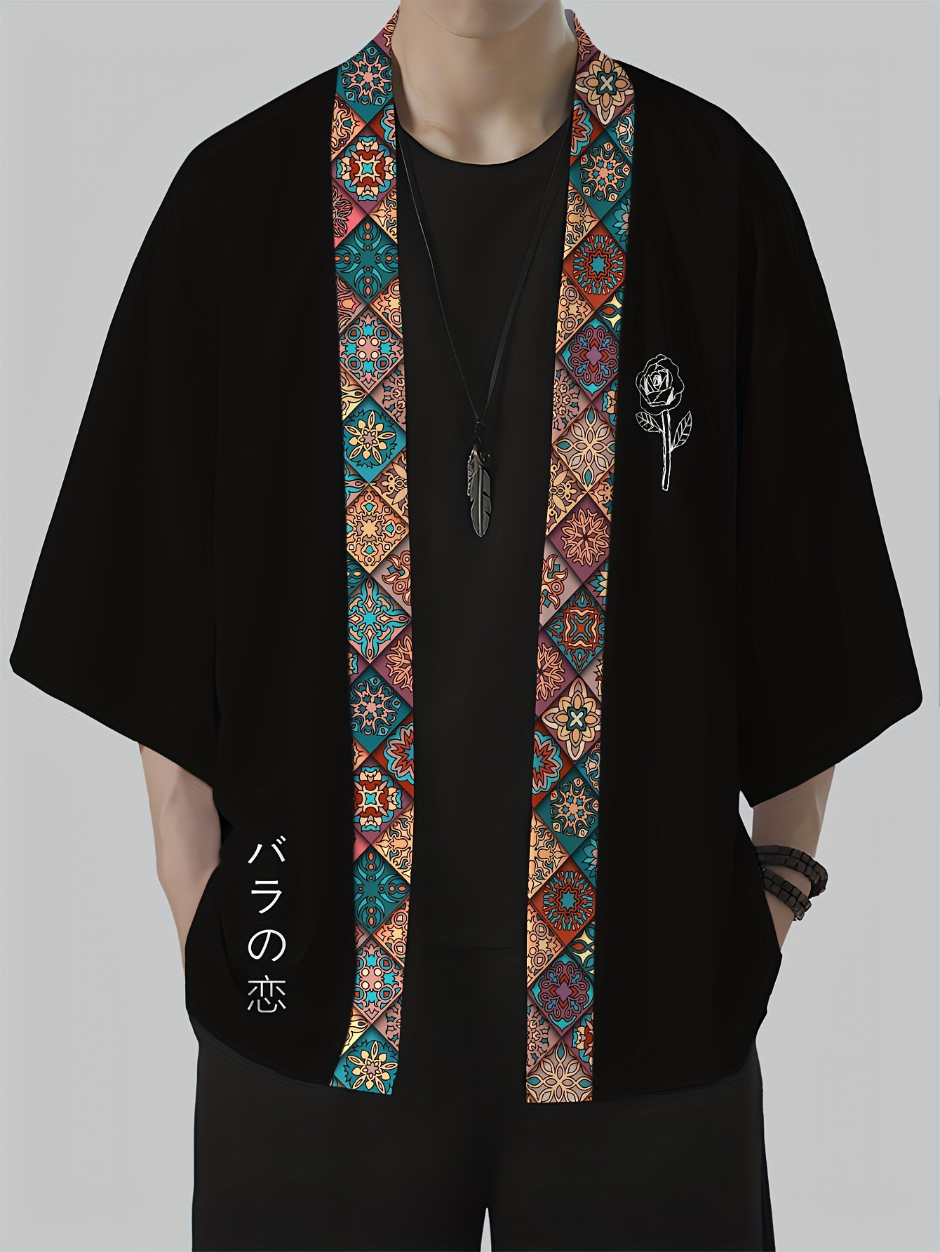 Street Fashion Kimono - Kimono Homme Été 2026 – Design