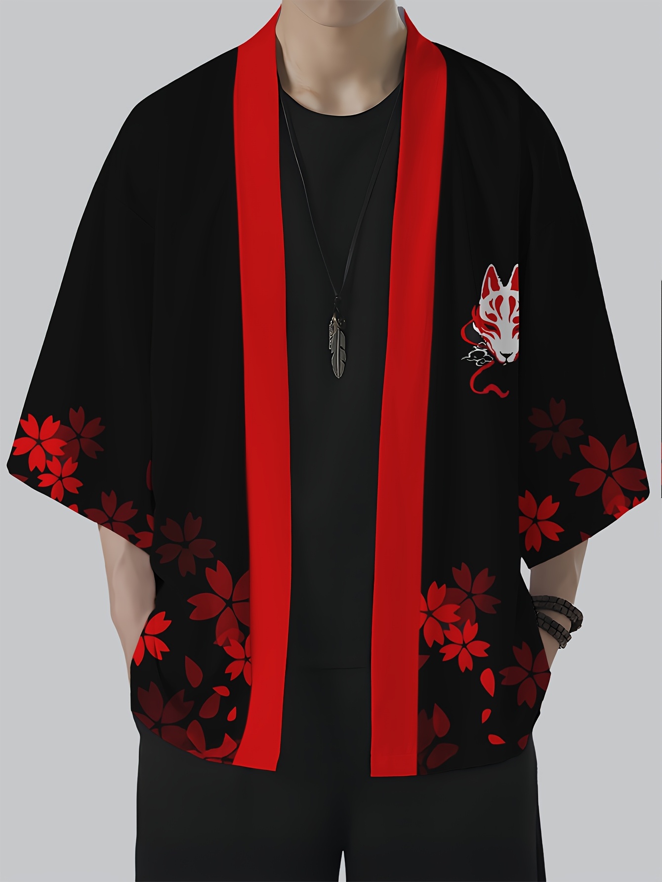 Street Fashion Kimono - Kimono Homme Été 2026 – Design