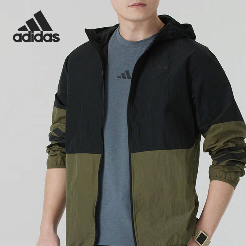Street Fashion Adidas - Veste coupe-vent à capuche adidas effet