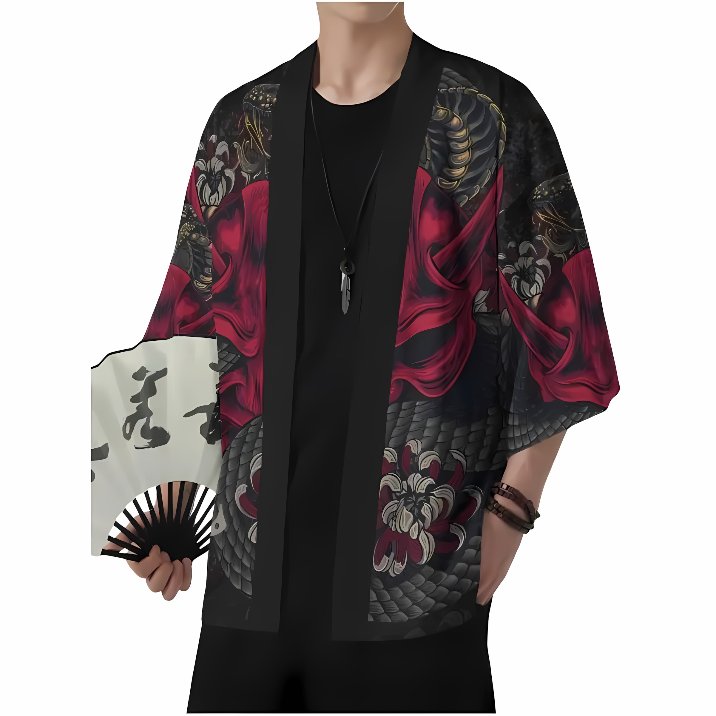 Street Fashion Kimono - Nouveau Kimono Homme Été 2026 avec