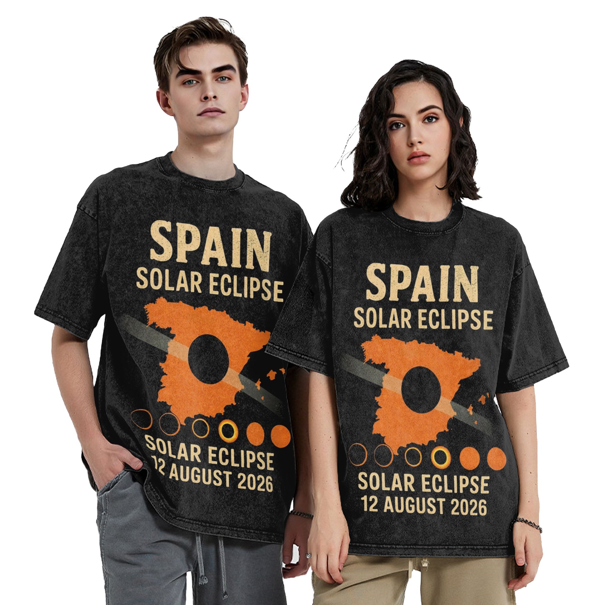 Street Fashion In Spain - T-shirt unisexe à manches courtes imprimé