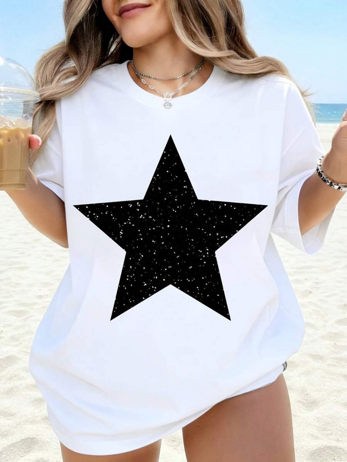 Italy Fashion Street - Vêtements à la mode, t-shirt blanc