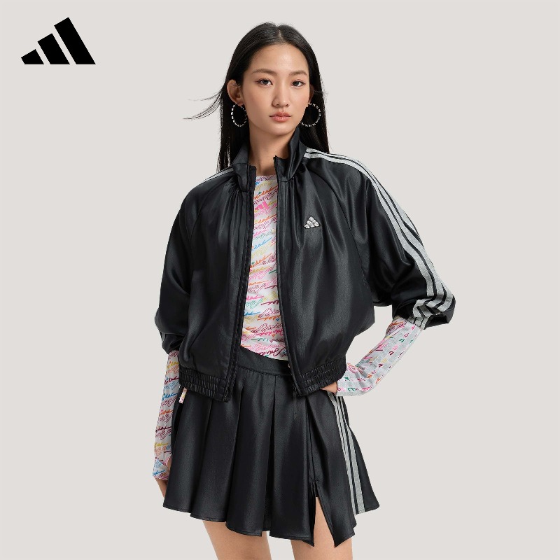 Street Fashion Adidas - Veste zippée asymétrique tissée Adidas, style