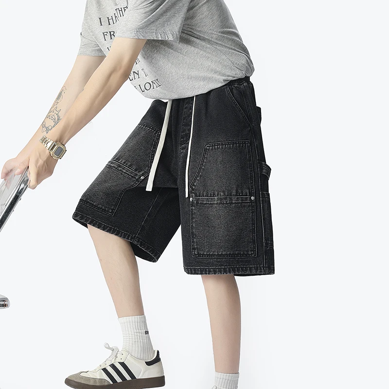 Street Fashion Hip Hop - Short en Denim pour vêtements de