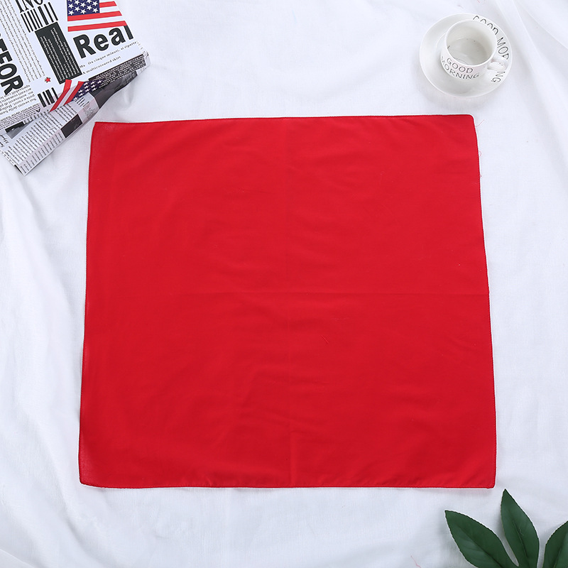 Foulard en coton couleur unie  - Street Fashion Hip Hop avis et prix