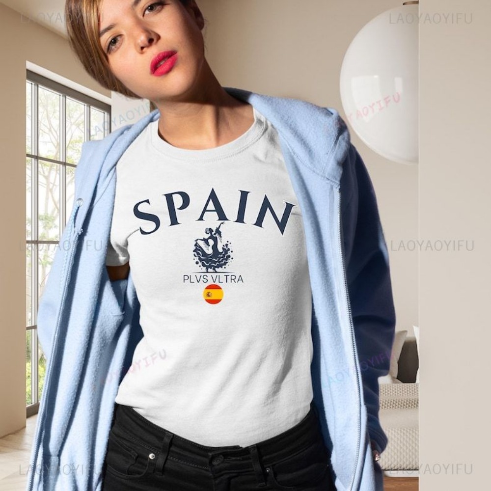 T-shirt imprimé avec le drapea - Street Fashion In Spain avis et prix