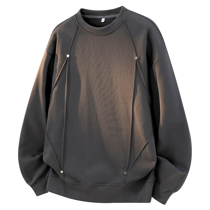 Sweat-shirt à col rond surdime - Oversized Crewneck Fleece avis et prix