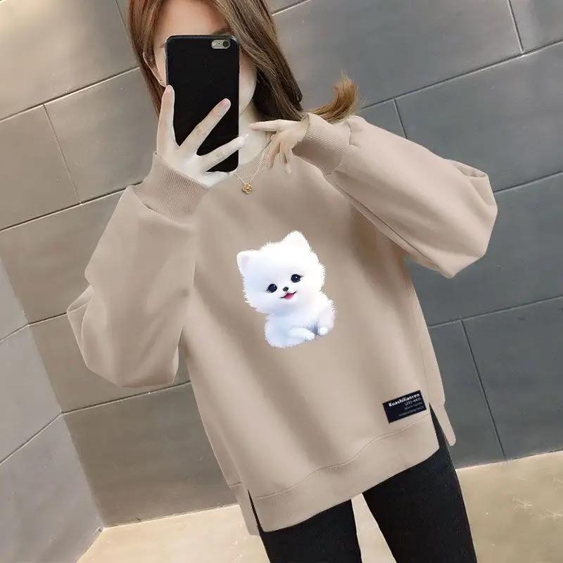 Sweat-shirt ample en polaire é - Oversized Crewneck Fleece avis et prix