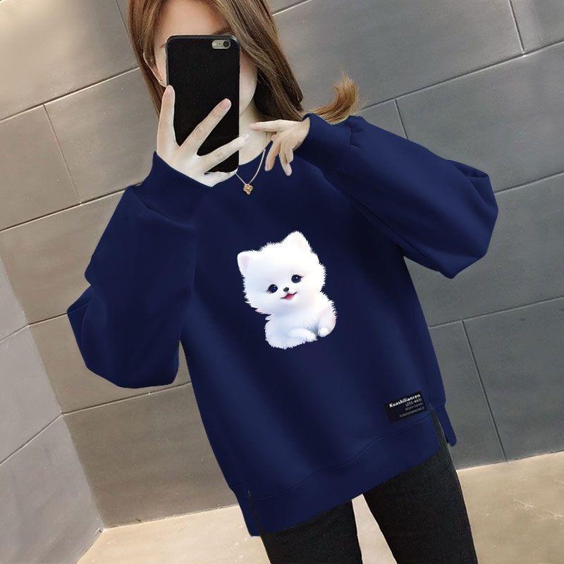 Sweat-shirt ample en polaire é - Oversized Crewneck Fleece avis et prix