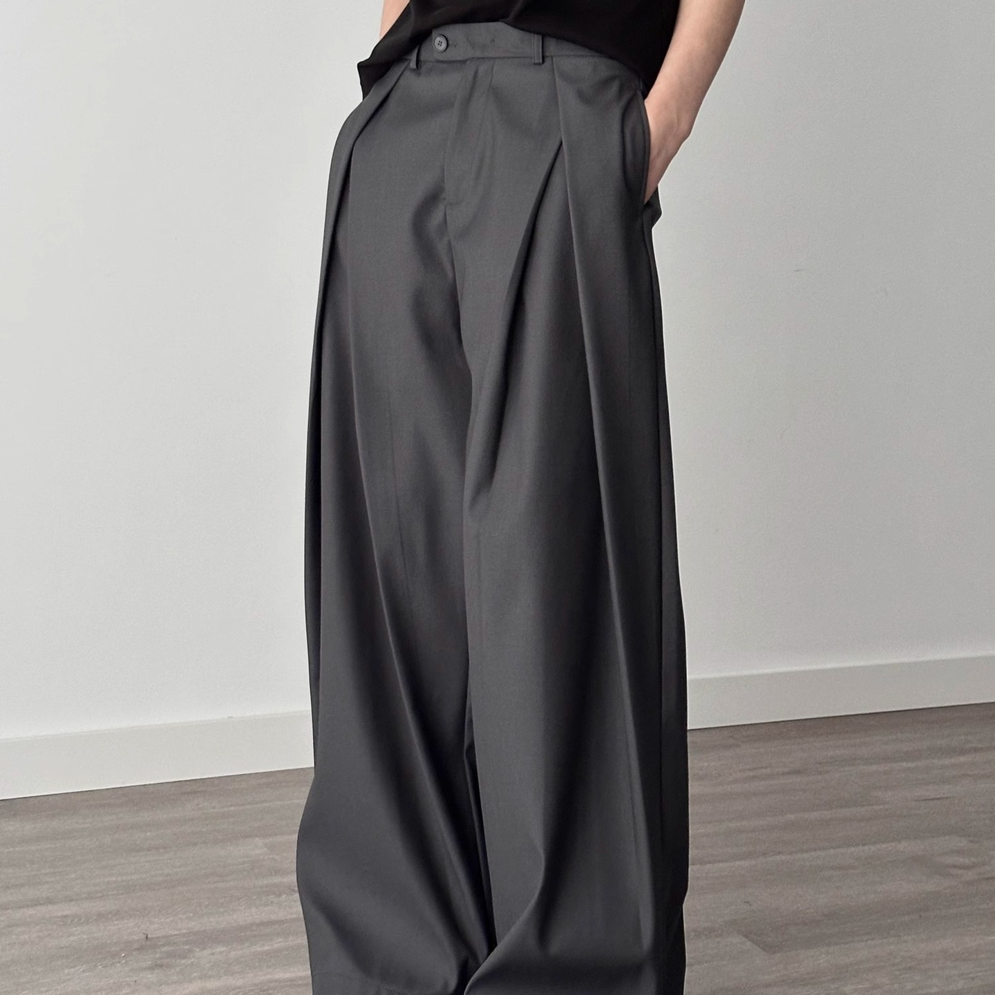 Pantalon de costume noir pour  - Street Fashion Men 2025 avis et prix