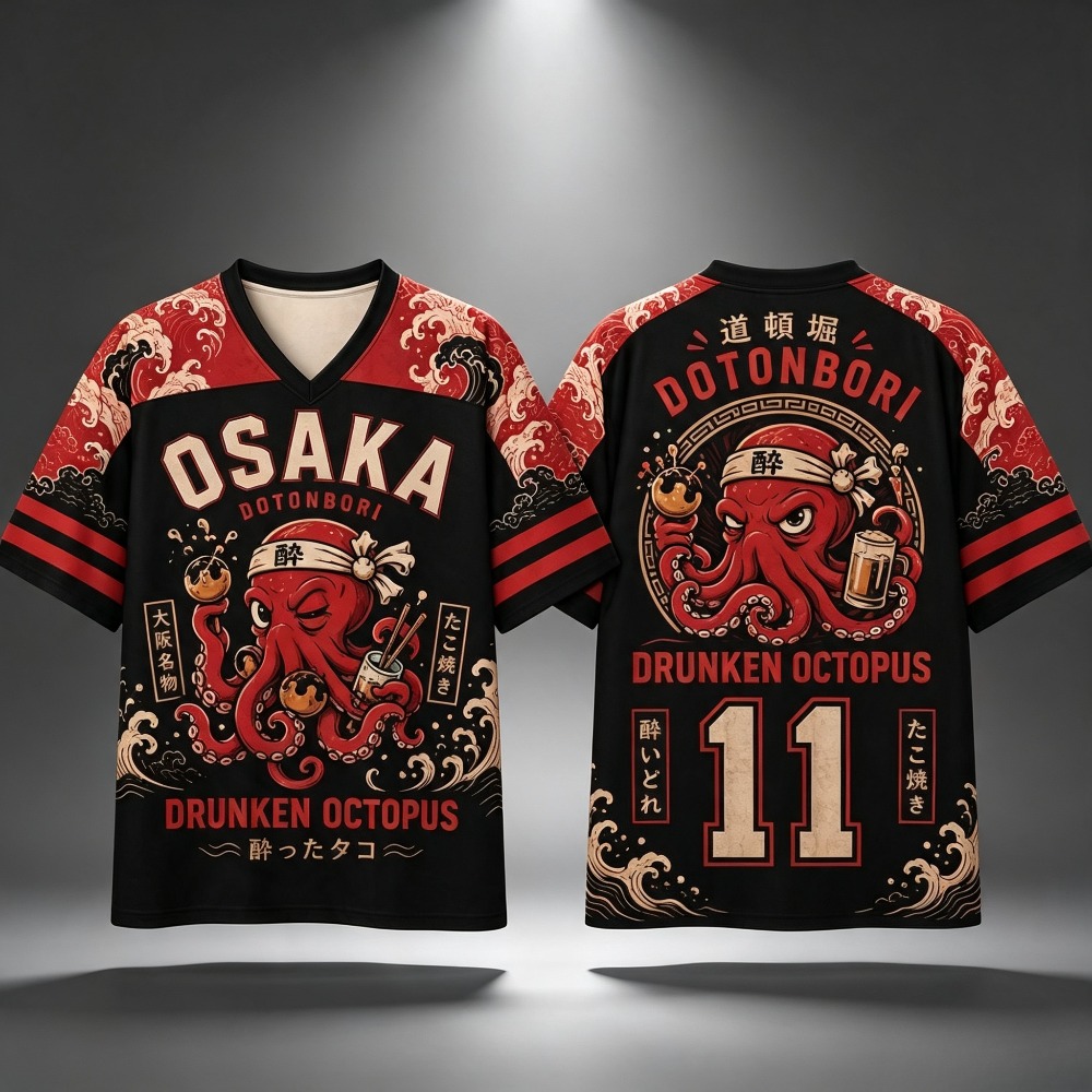 T-shirt pour homme Osaka Drunk - Street Fashion Osaka avis et prix
