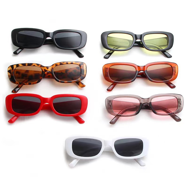 Lunettes de soleil rectangulai - Street Fashion Photo avis et prix
