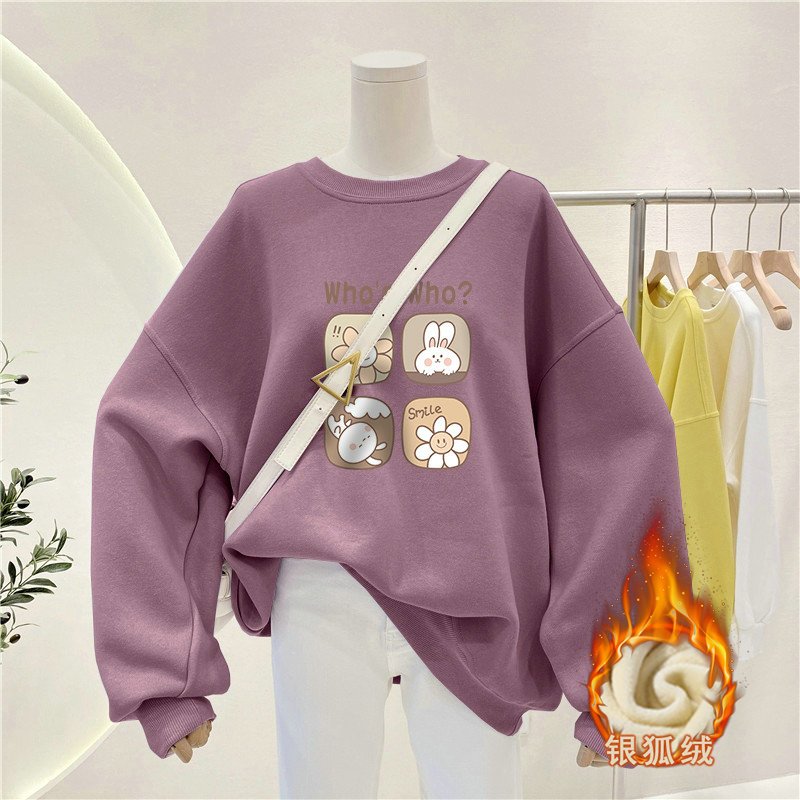 Sweat-shirt à col rond pour fe - Oversized Crewneck Fleece avis et prix
