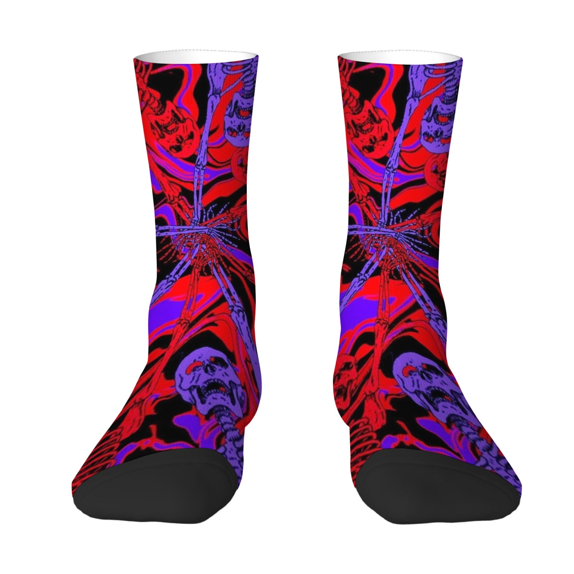 Crazy Punk crâne hommes chauss - Street Fashion Style Youtube avis et prix