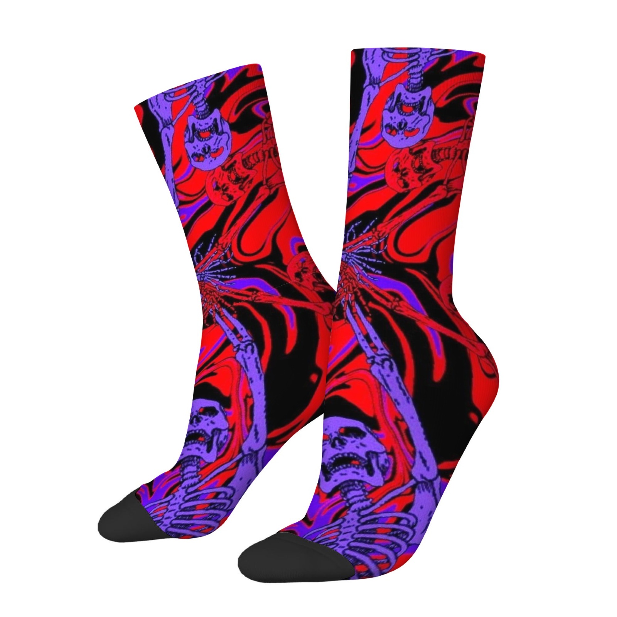 Crazy Punk crâne hommes chauss - Street Fashion Style Youtube avis et prix