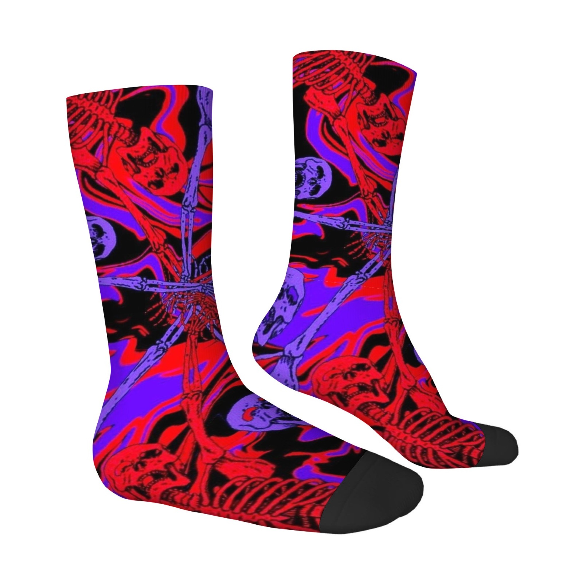 Crazy Punk crâne hommes chauss - Street Fashion Style Youtube avis et prix