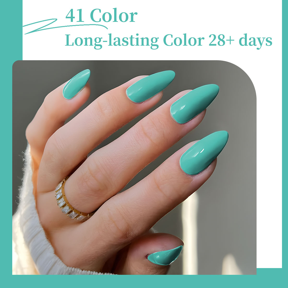 Vernis à ongles gel turquoise  - Street Fashion High End avis et prix