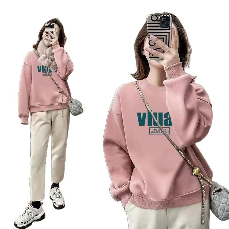 Sweat-shirt à col rond surdime - Oversized Crewneck Fleece avis et prix