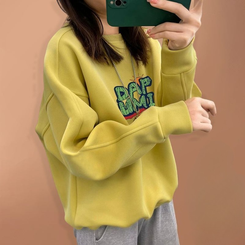 Sweat-shirt surdimensionné en  - Oversized Crewneck Fleece avis et prix