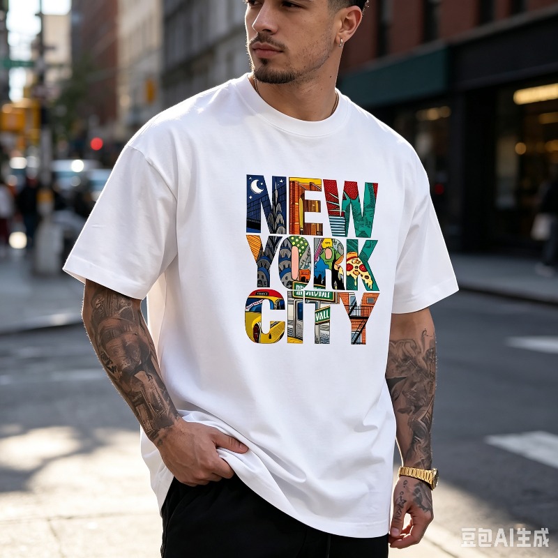 T-shirt graphique NEW YORK CIT - Street Fashion Nyc avis et prix