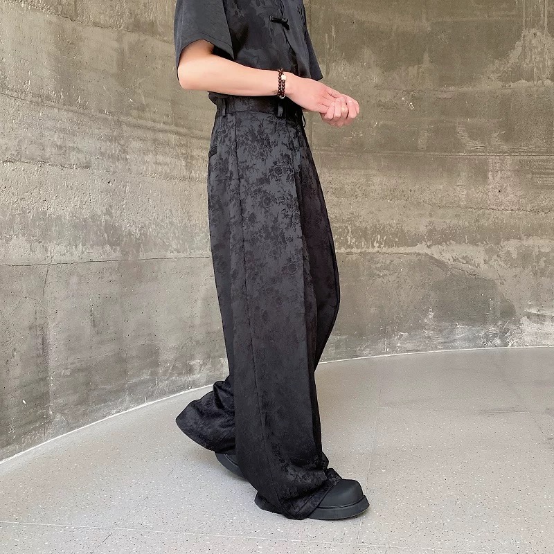 Pantalon large pour homme styl - Street Fashion In Chinese avis et prix