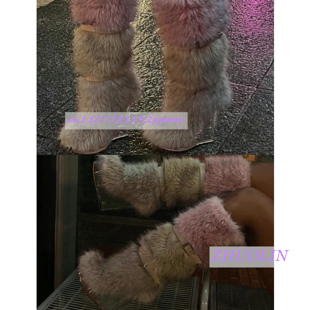 Bottes compensées transparente - Street Fashion Trends avis et prix