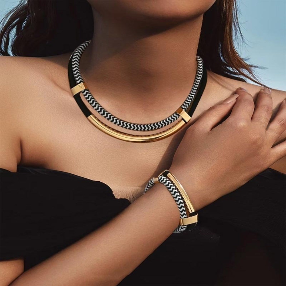 Ensemble collier et bracelet s - Street Fashion Style Youtube avis et prix