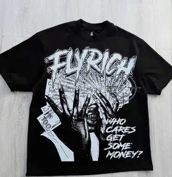 Y2k Harajuku Streetwear – T-Sh - Street Fashion Hip Hop avis et prix