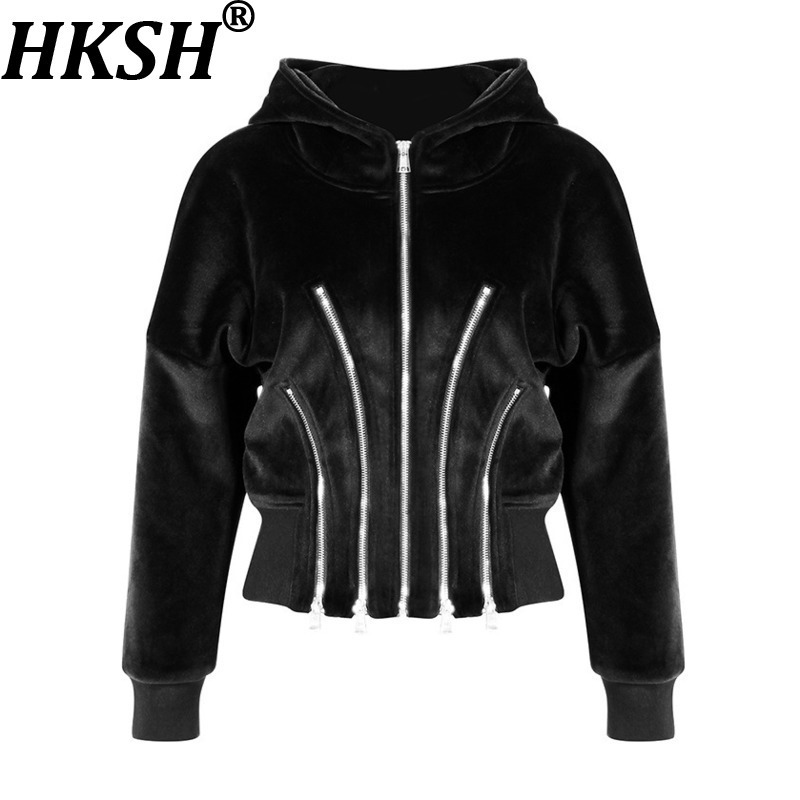 HKSH 2025 automne hiver nouvea - Street Fashion Zip Up Hoodie avis et prix