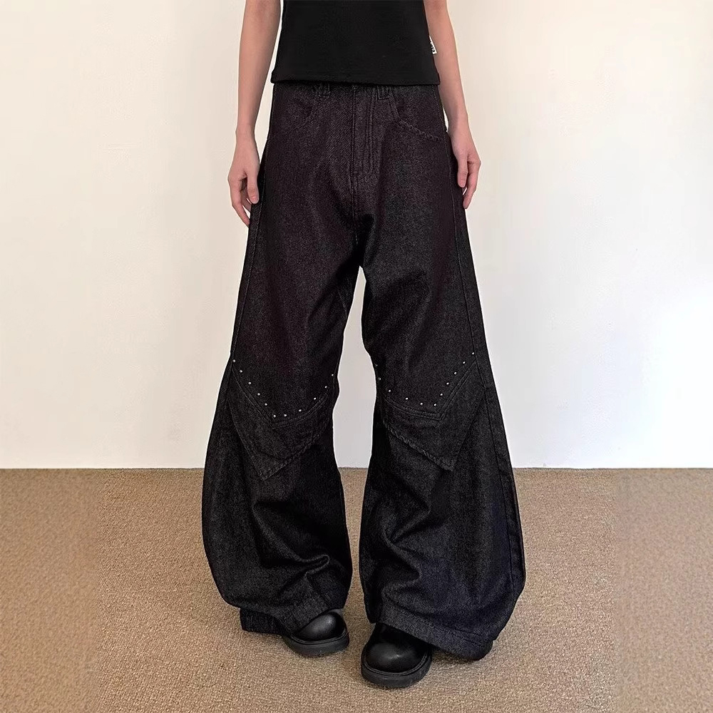 Jean évasé droit pour hommes,  - Street Fashion Trend 2025 avis et prix