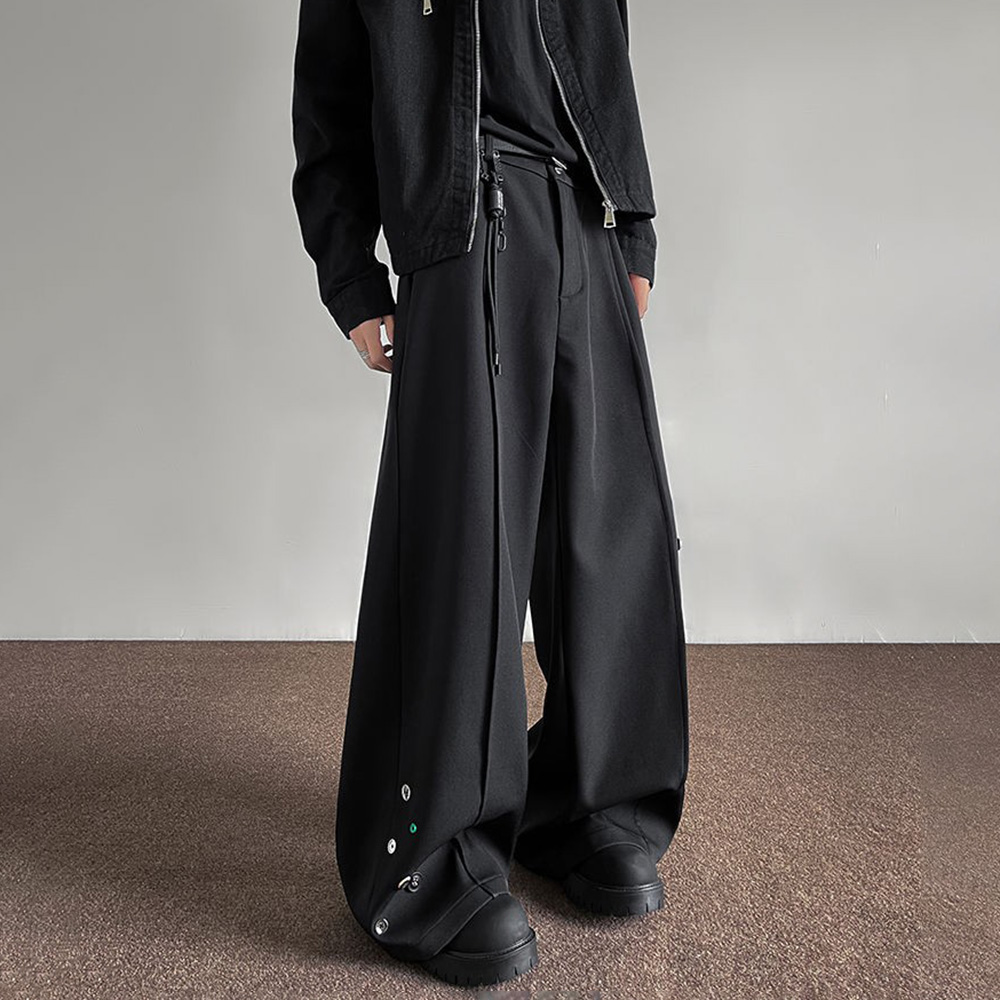 Pantalon pour hommes bouton dé - Street Fashion Men 2025 avis et prix