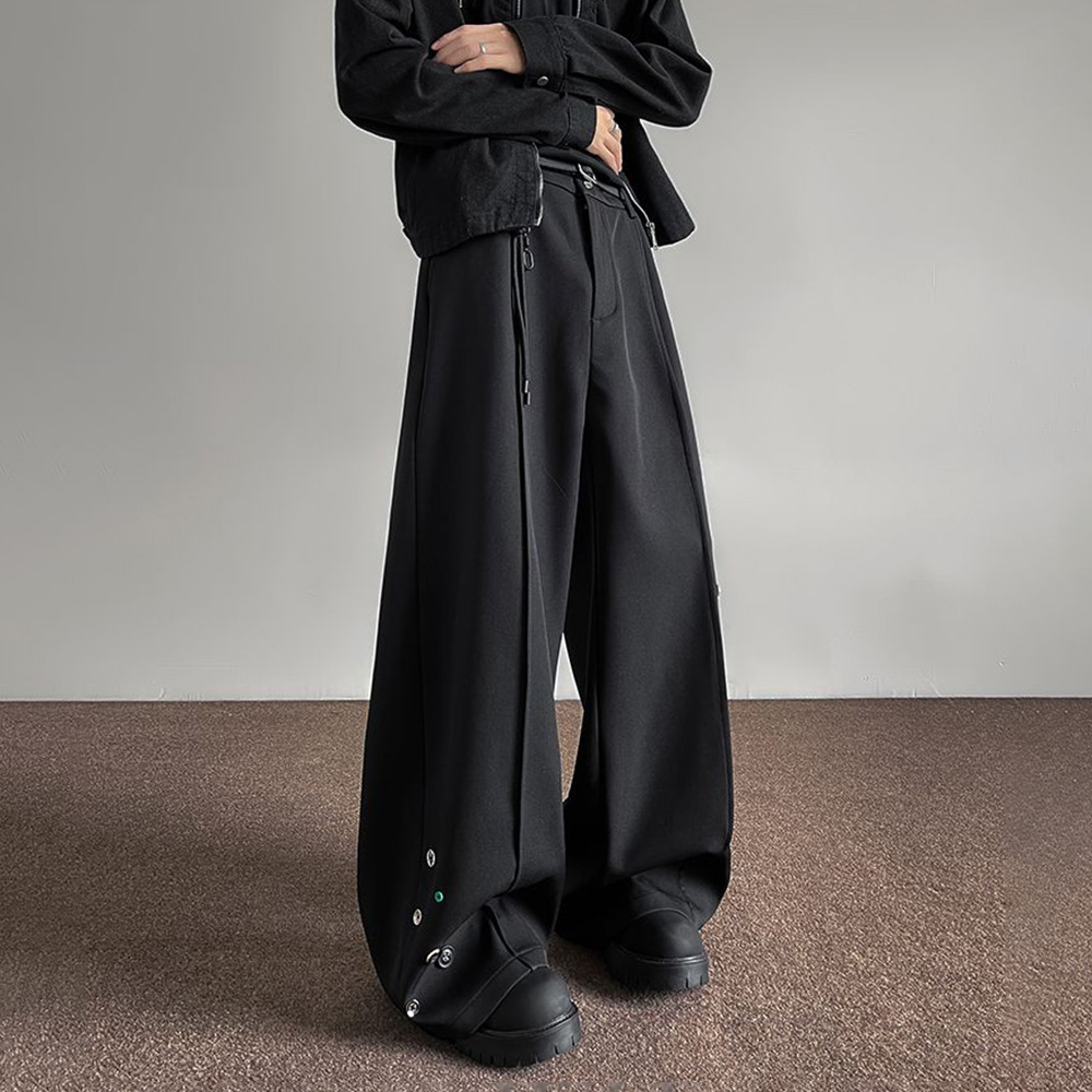 Pantalon pour hommes bouton dé - Street Fashion Men 2025 avis et prix