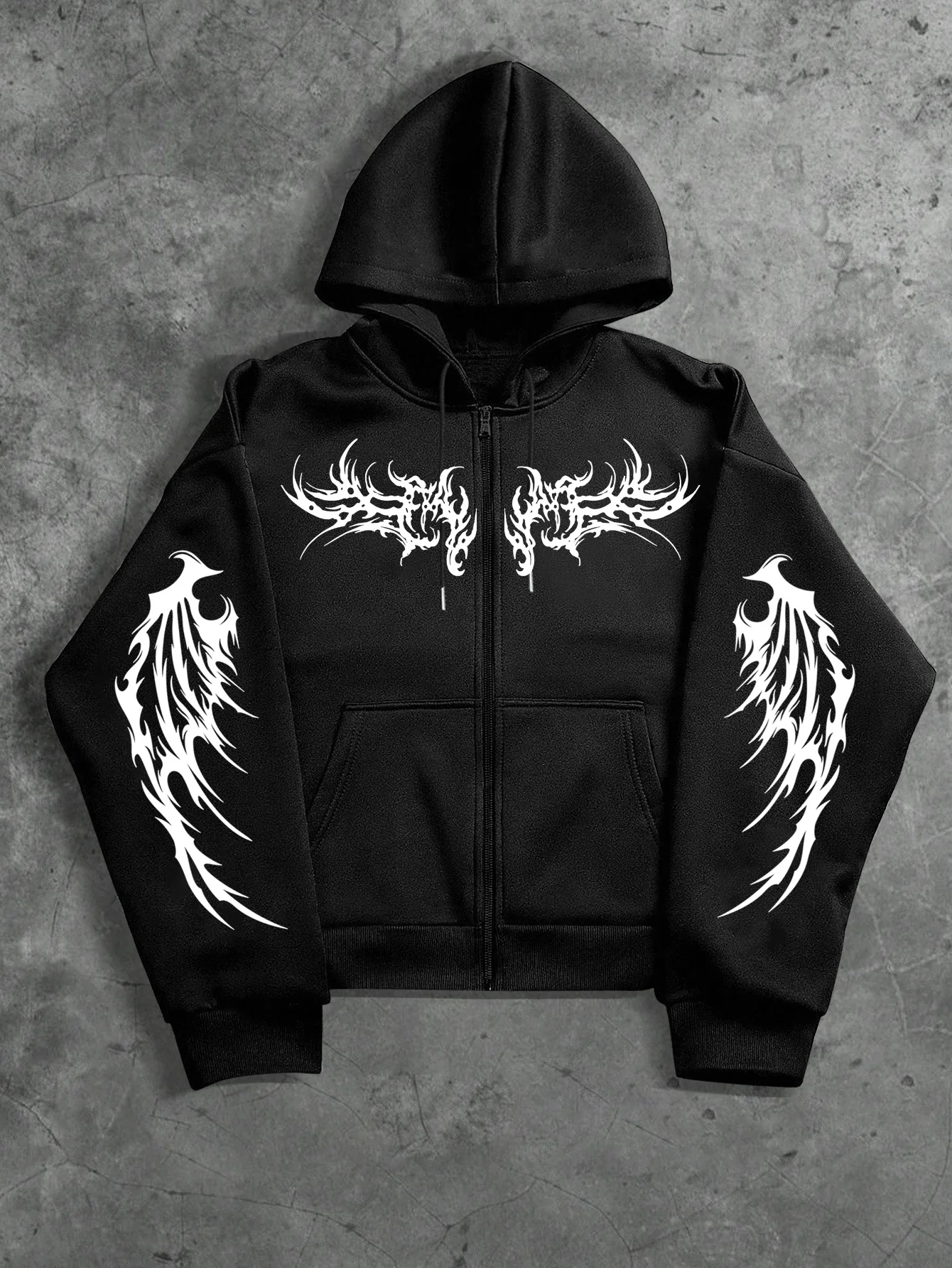 Sweat à capuche zippé pour hom - Street Fashion Zip Up Hoodie avis et prix