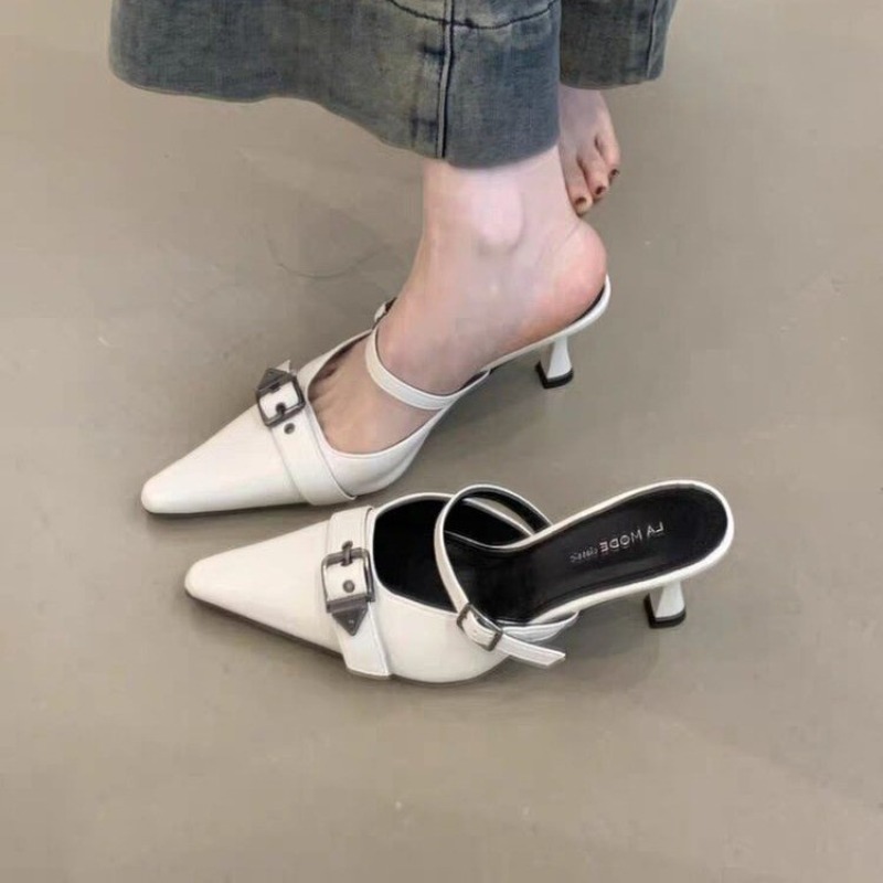 Mules et sandales à talons hau - Street Fashion Trends avis et prix