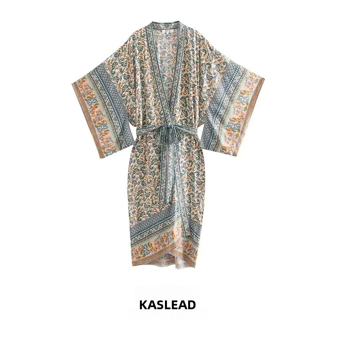 KASLEAD Nouvelle Robe Longue K - Street Fashion Kimono avis et prix