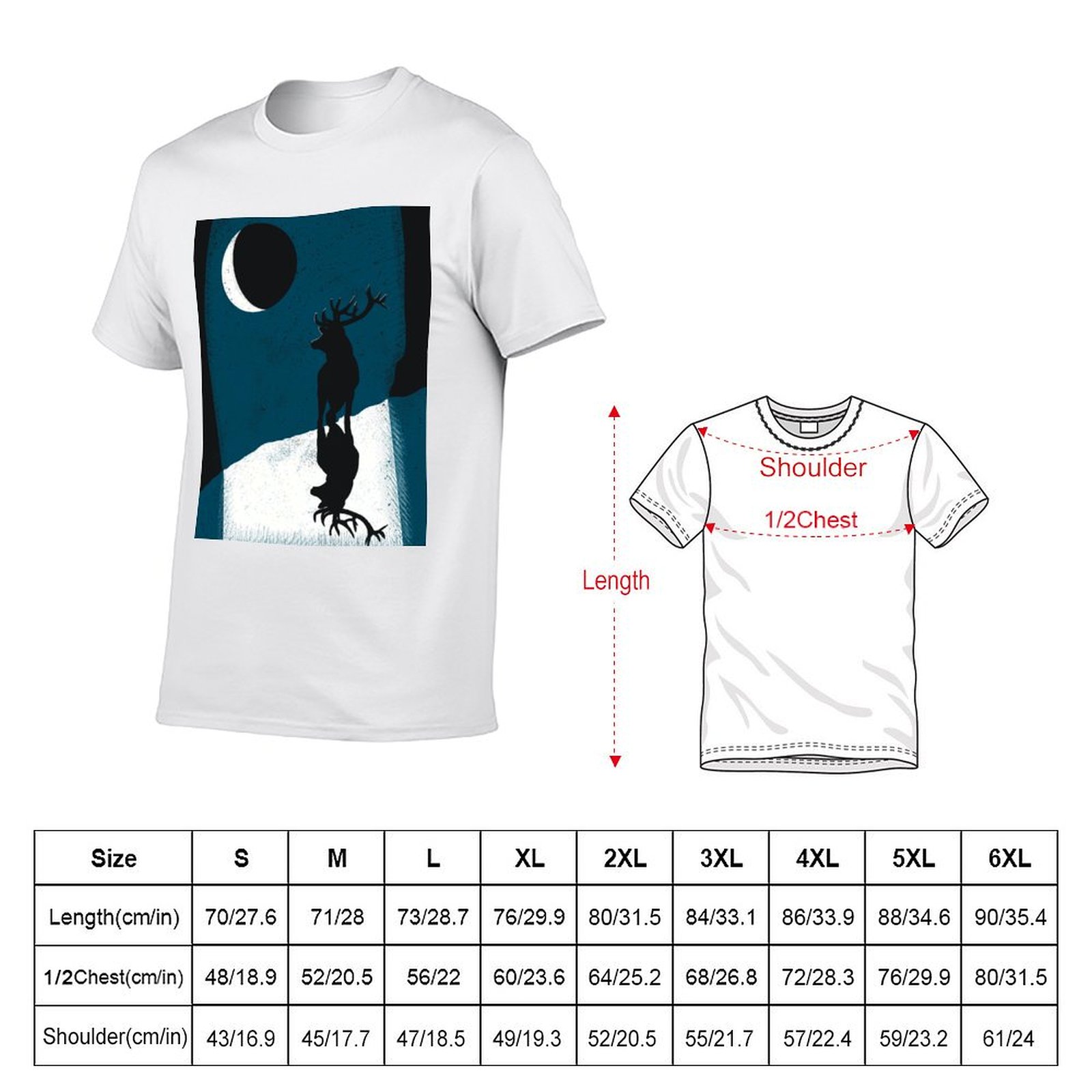 T-shirt Moonlight Pose, mode s - Street Fashion Pose avis et prix