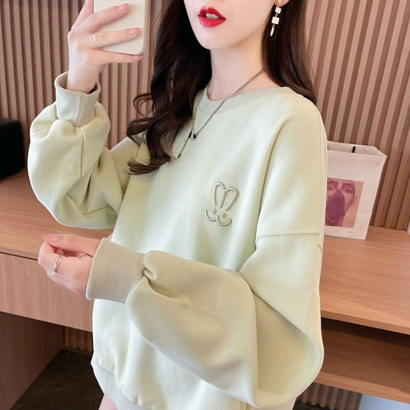 Sweat-shirt à col rond ample e - Oversized Crewneck Fleece avis et prix