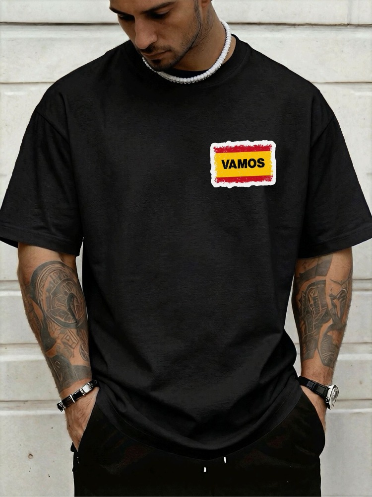 T-shirt col rond pour homme, m - Street Fashion In Spain avis et prix