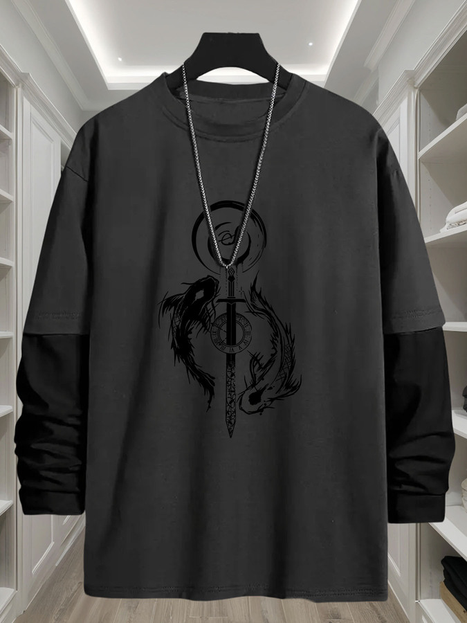 T-shirt à manches longues 2-en - Italy Fashion Street avis et prix