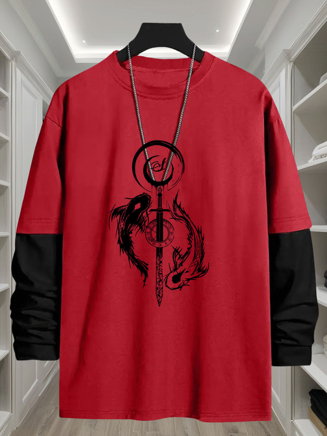 T-shirt à manches longues 2-en - Italy Fashion Street avis et prix