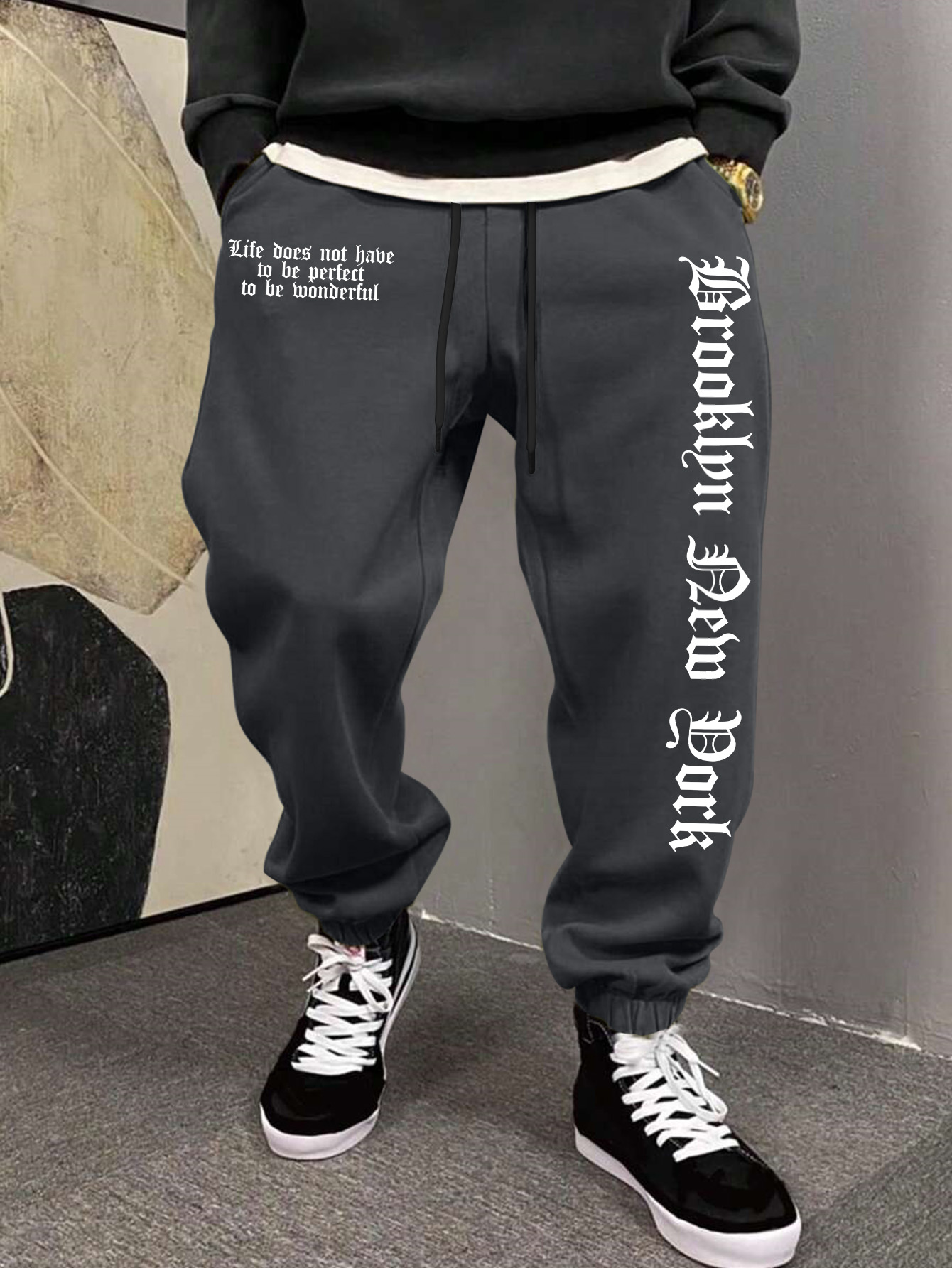 Pantalon de jogging esthétique - Street Fashion Nyc avis et prix