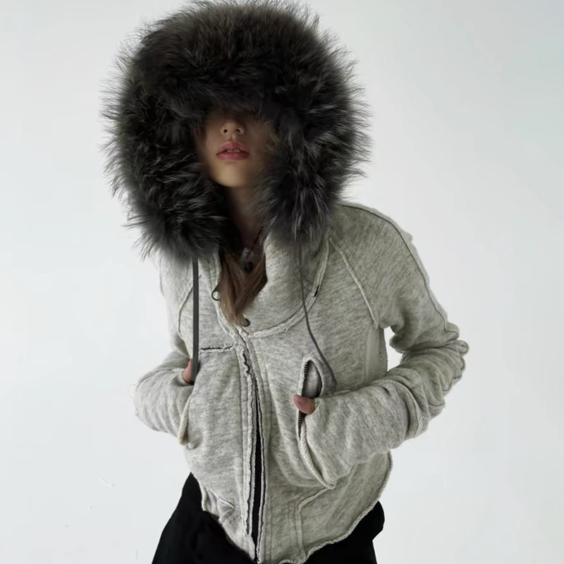 Sweats à capuche zippés vintag - Street Fashion Zip Up Hoodie avis et prix