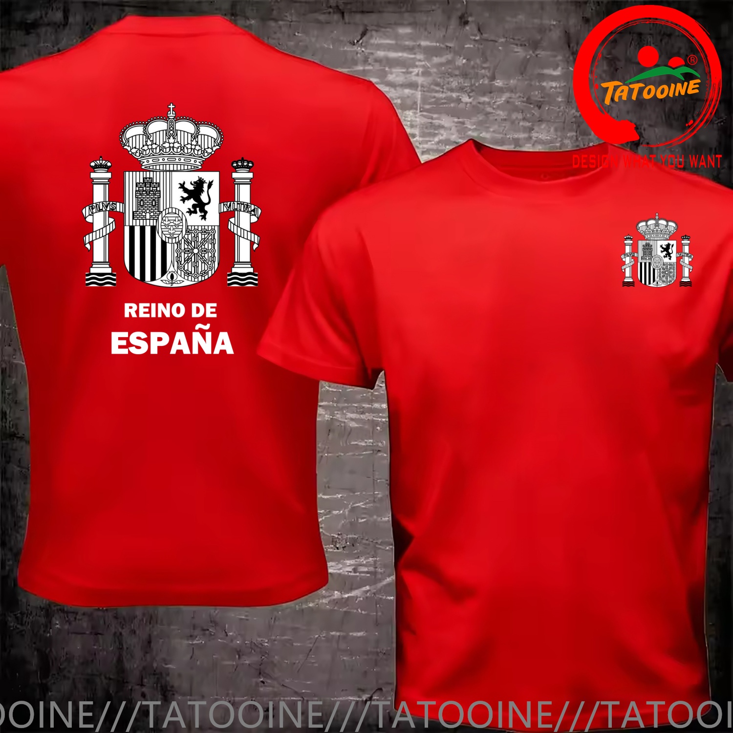 T-shirt Homme Emblème National - Street Fashion In Spain avis et prix
