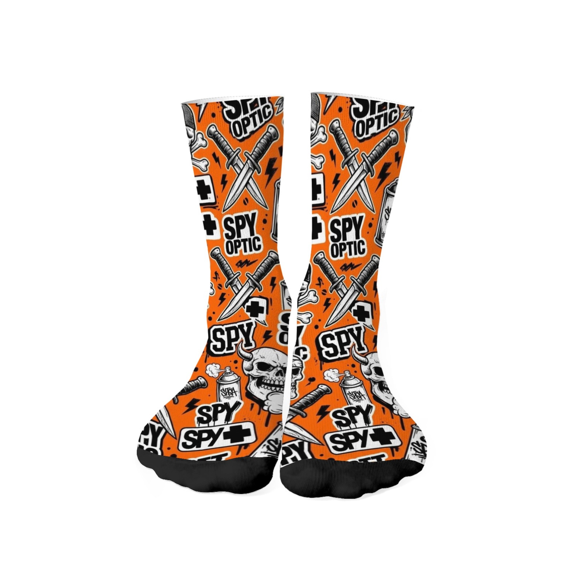 Chaussettes orange style dessi - Street Fashion Style Youtube avis et prix