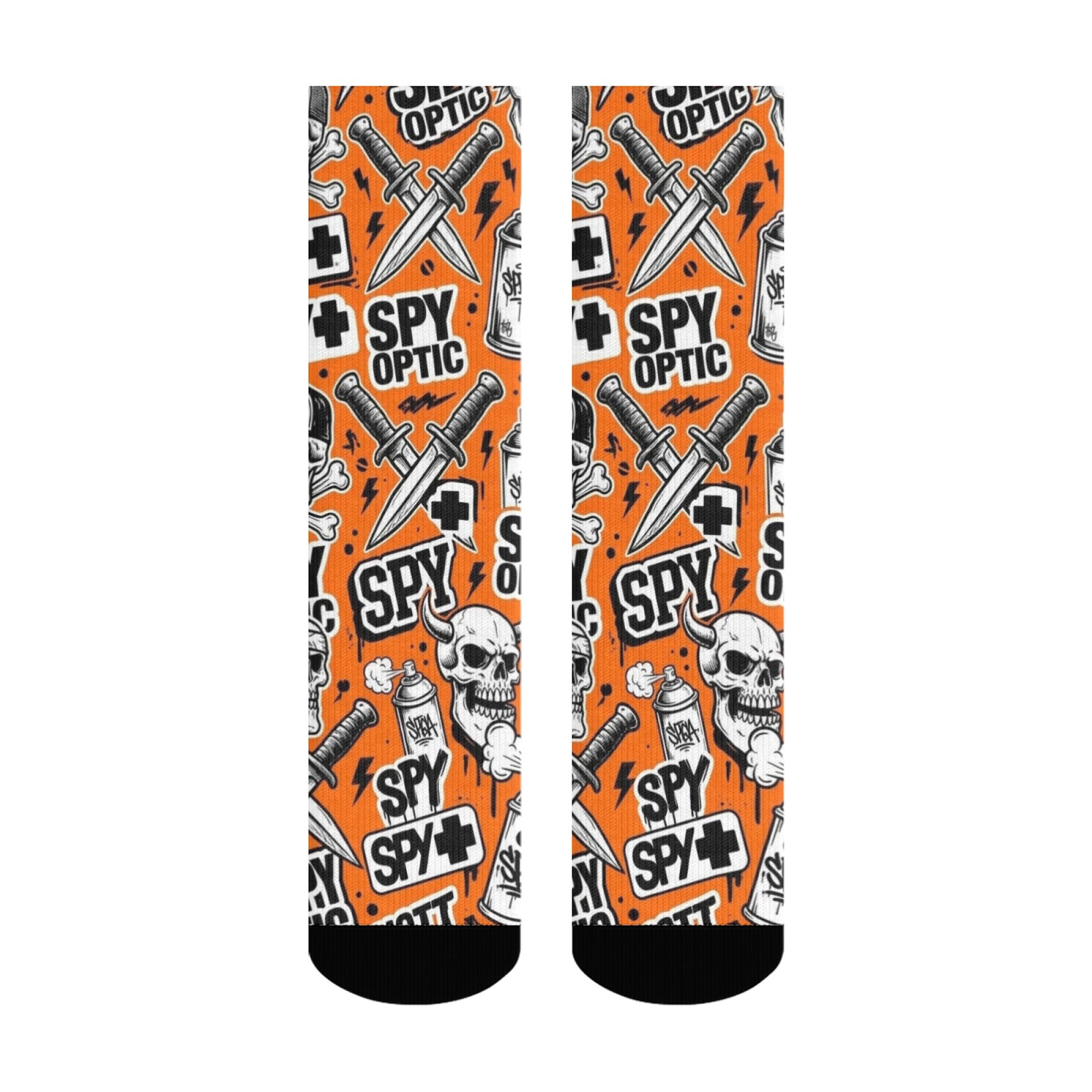 Chaussettes orange style dessi - Street Fashion Style Youtube avis et prix